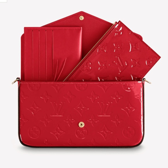 RARE 🔥 Louis Vuitton Cherry Felicie Pochette 🍒 - Picture 2 of 5